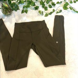 Lululemon Fast and Free high rise leggings. Size 4